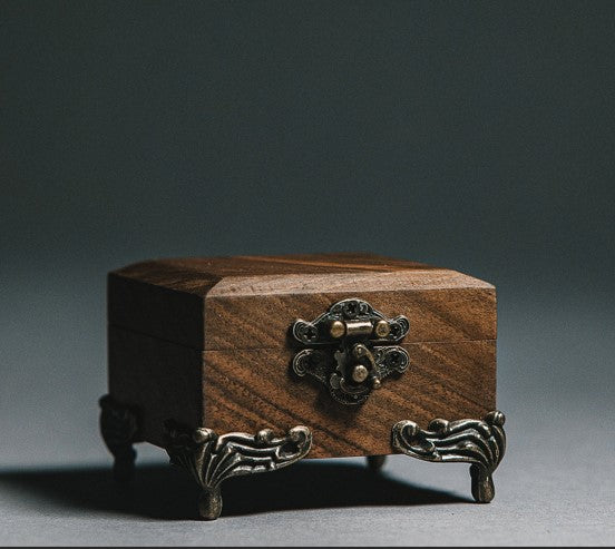 Wooden Ring Box Keepsake — Handcrafted Wedding & Engagement Keepsakes