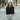 Black Wool Gothic Wedding Bridal Cape - Ashkin Studio