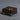 Closed wooden ring bearer box with decorative metal hardware