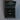Open gothic wedding ring box with black velvet inserts for three rings